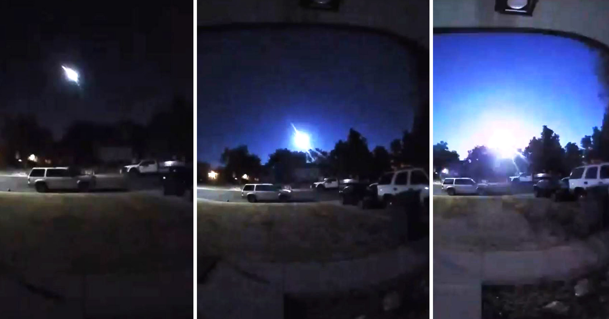 VIDEO: Doorcam Captures Shooting Meteor Exploding Into Huge Fireball ...