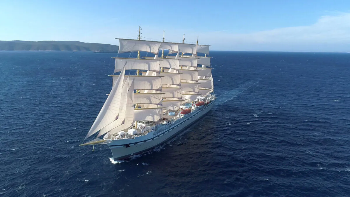 The new vessel Golden Horizon is a near replica of the ocean vessel France II, built in 1913. (Courtesy of Tradewind Voyages)