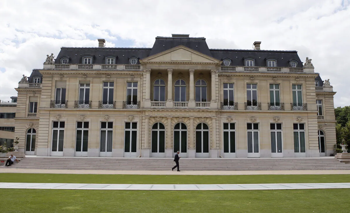 The Organisation for Economic Co-operation and Development (OECD) headquarters in Paris, France, on June 7, 2017. (Francois Mori/AP Photo)