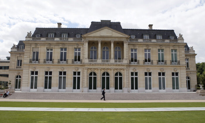 The Organisation for Economic Co-operation and Development (OECD) headquarters in Paris, France, on June 7, 2017. (Francois Mori/AP Photo)