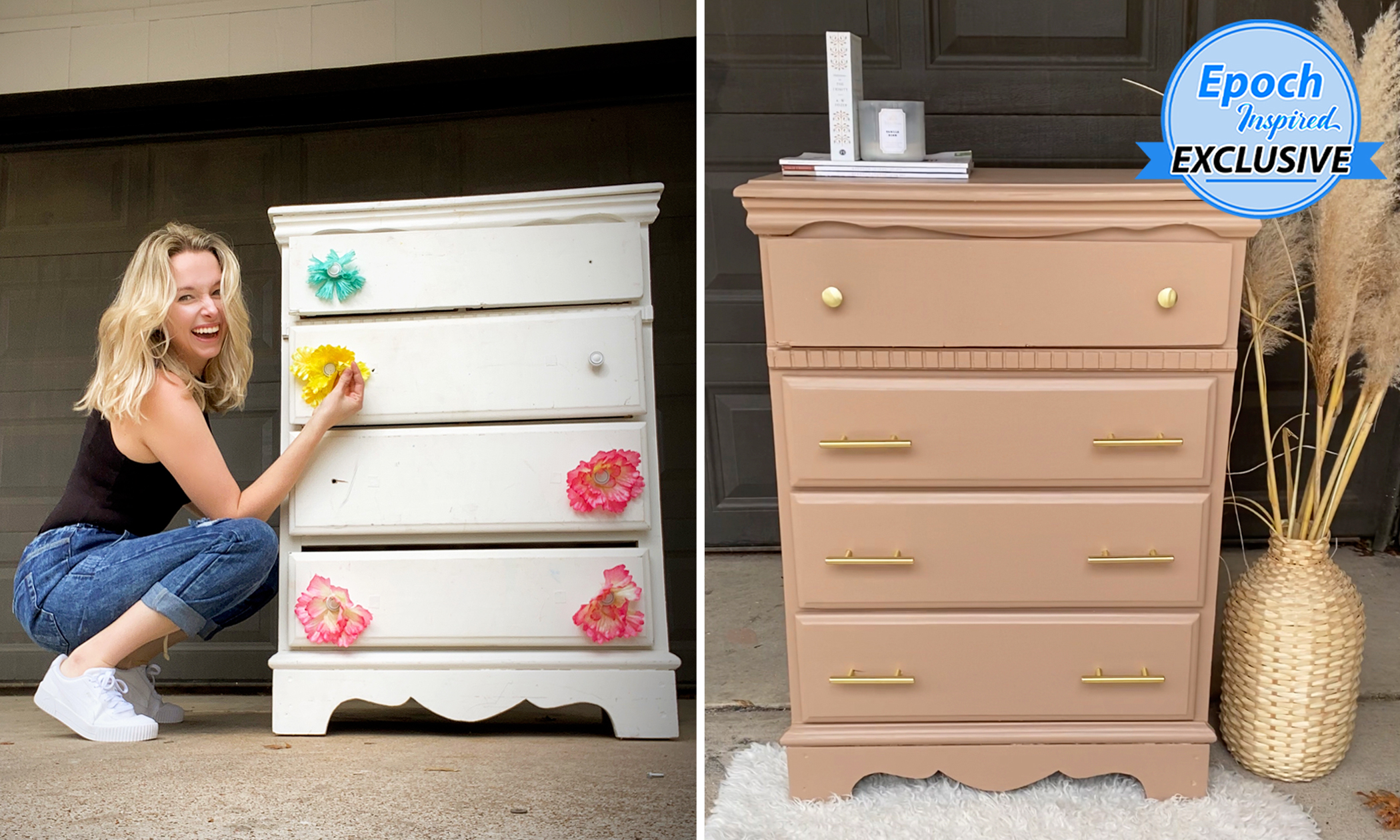 Plastic Drawer Makeover - Musings From a Stay At Home Mom