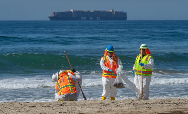 Oil Spill in California