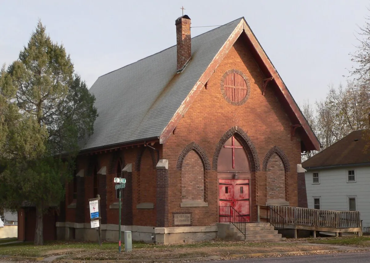 In this file photo, an Episcopal Church in a small town in South Dakota. (Ammodramus via Wikimedia Commons/CC0 1.0)