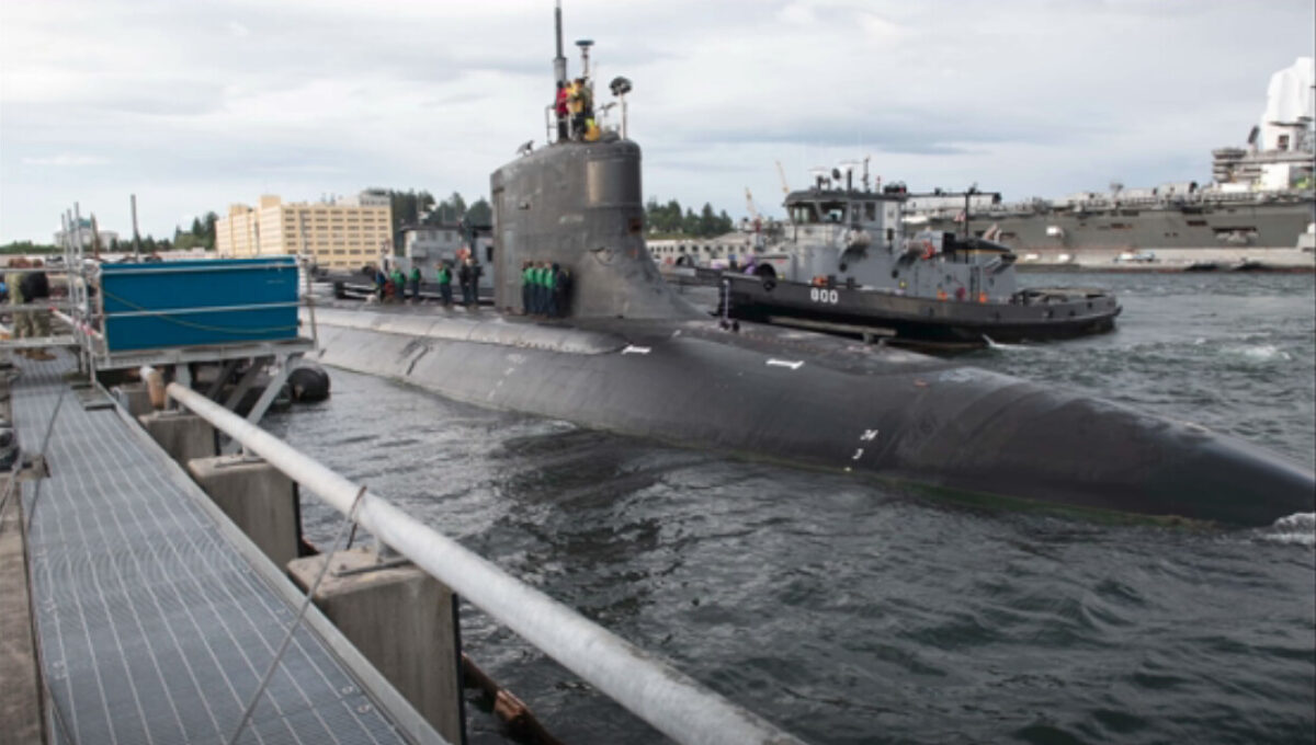 Submarine USS Connecticut