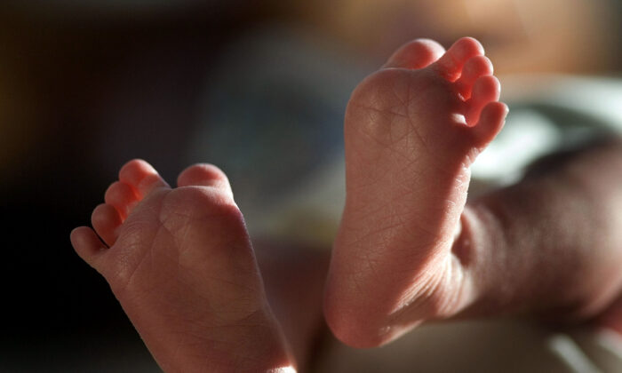 File photo of a newborn. (Christopher Furlong/Getty Images)