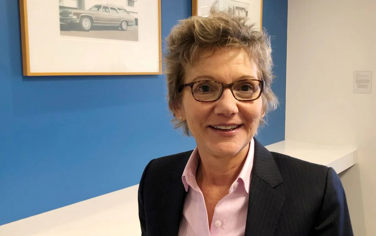 San Francisco Federal Reserve Bank President Mary Daly poses at the bank’s headquarters in San Francisco, Calif., on, July 16, 2019. (Ann Saphir/Reuters)