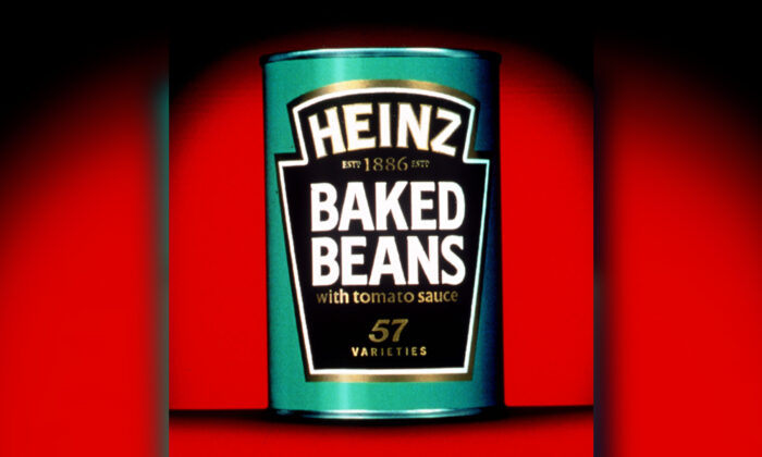 A tin of Kraft Heinz baked beans in an undated handout photo. (Heinz handout/PA)