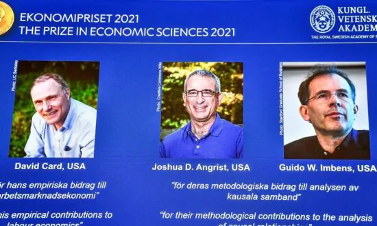 Canadian David Card One of Three U.S. Based Economists to Win Nobel Prize