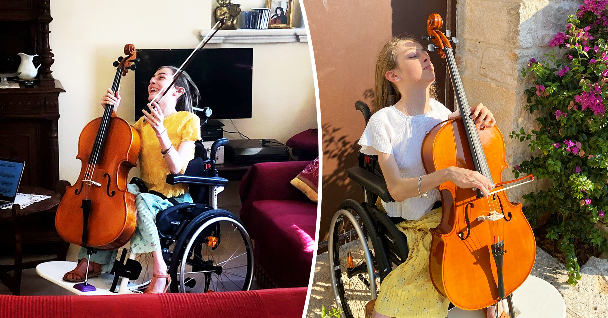 15-year-old Italian born with rare muscle disease becomes extraordinary concert cellist