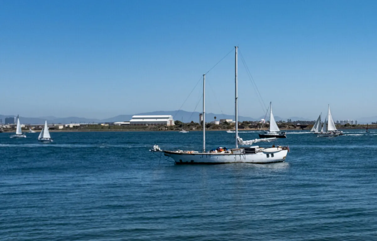 The port of San Diego on March 27, 2021. (John Fredricks/The Epoch Times)