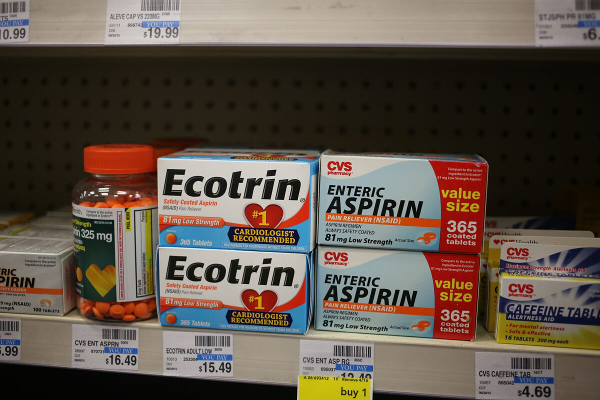 US Task Force Recommends Against Low-Dose Aspirin for Adults 60 and Over