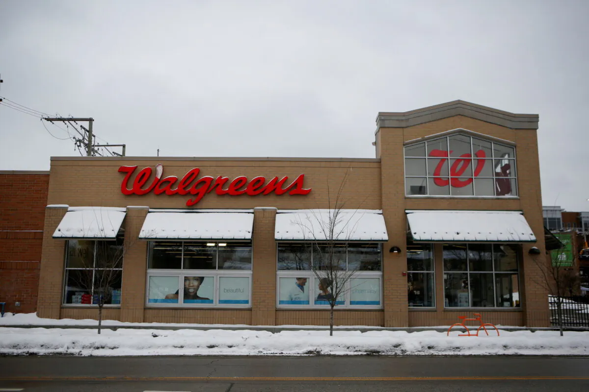 A Walgreens store is seen in Chicago, Ill., on Feb. 11, 2021. (Eileen T. Meslar/Reuters)