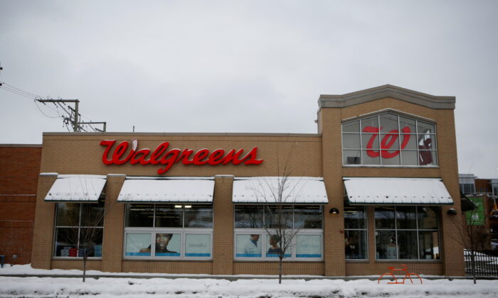 A Walgreens store is seen in Chicago, Illinois, on Feb. 11, 2021. (Eileen T. Meslar/Reuters)
