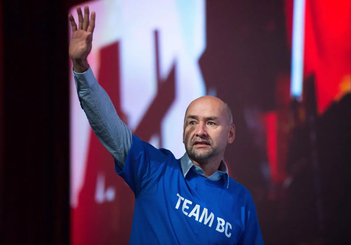 Ellis Ross, BC Liberal MLA for Skeena, in Vancouver in 2016. Ross, who is running for the leadership of his party, is standing up for fellow candidate Aaron Gunn. (Darryl Dyck/The Canadian Press)