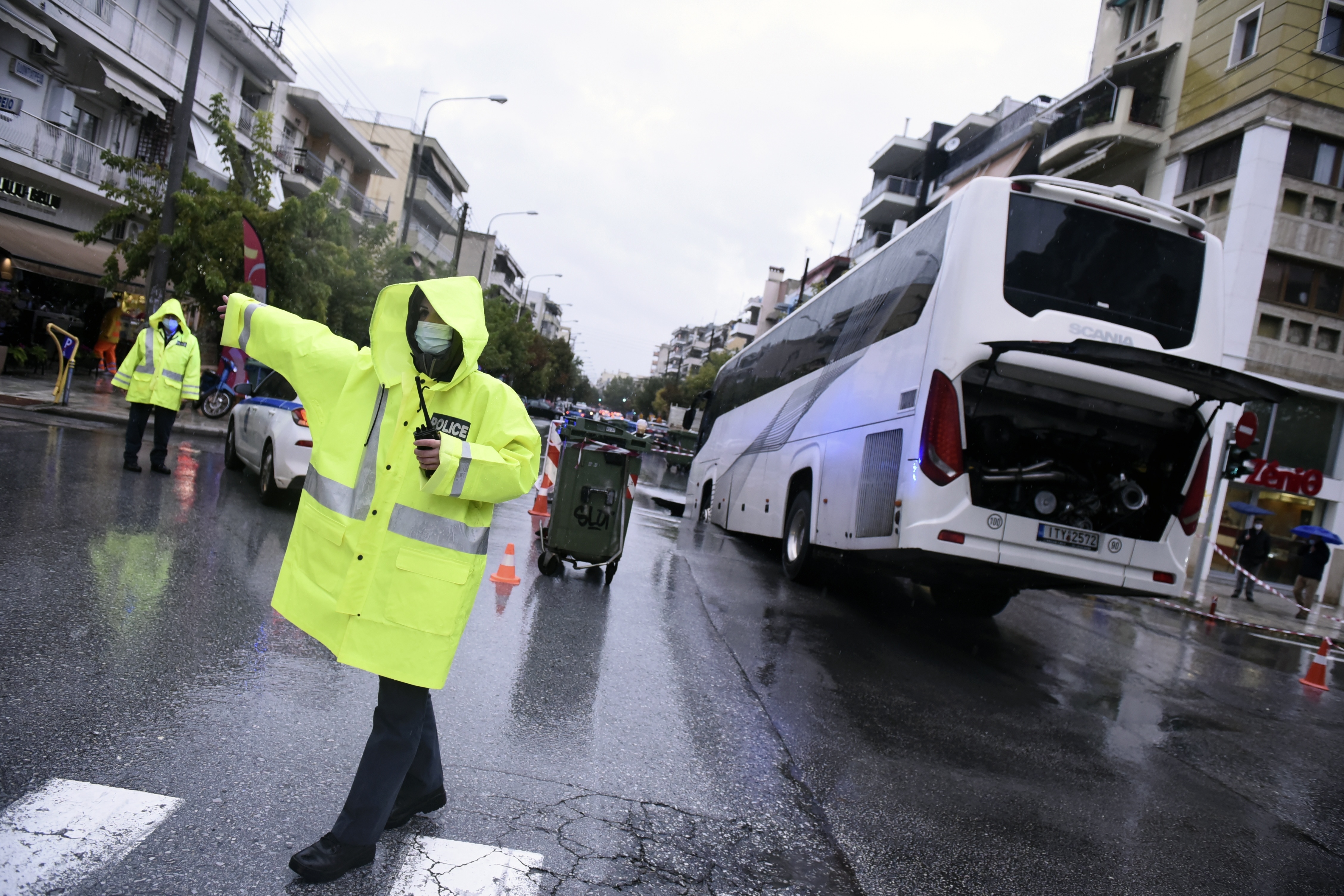 Bus Tips Into Sinkhole as Deadly Storms Lash Greece - Vimarsana News