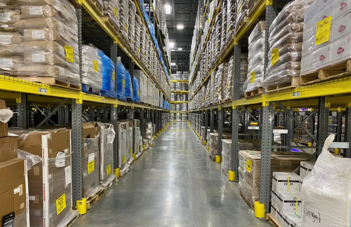 Full shelves at My Patriot Supply in Salt Lake City, Utah., on Oct. 14, 2021. (My Patriot Supply)