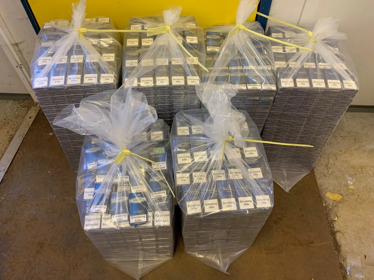 Undated handout photo issued by Trading Standards of some of the cigarettes seized as part of Operation CeCe. (National Trading Standards/PA)