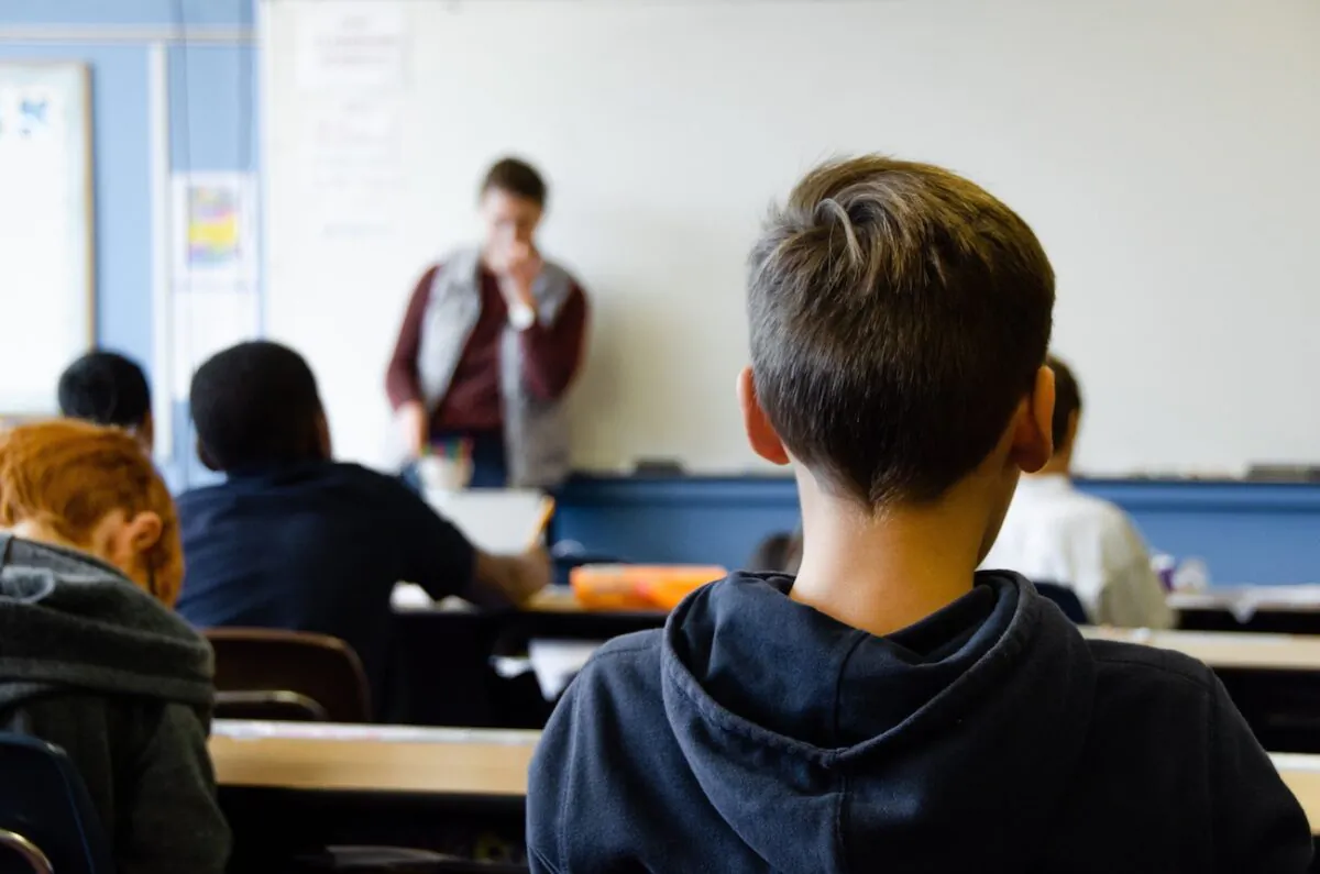 Stock photo of children in a classroom. (Taylor Wilcox/Unsplash)