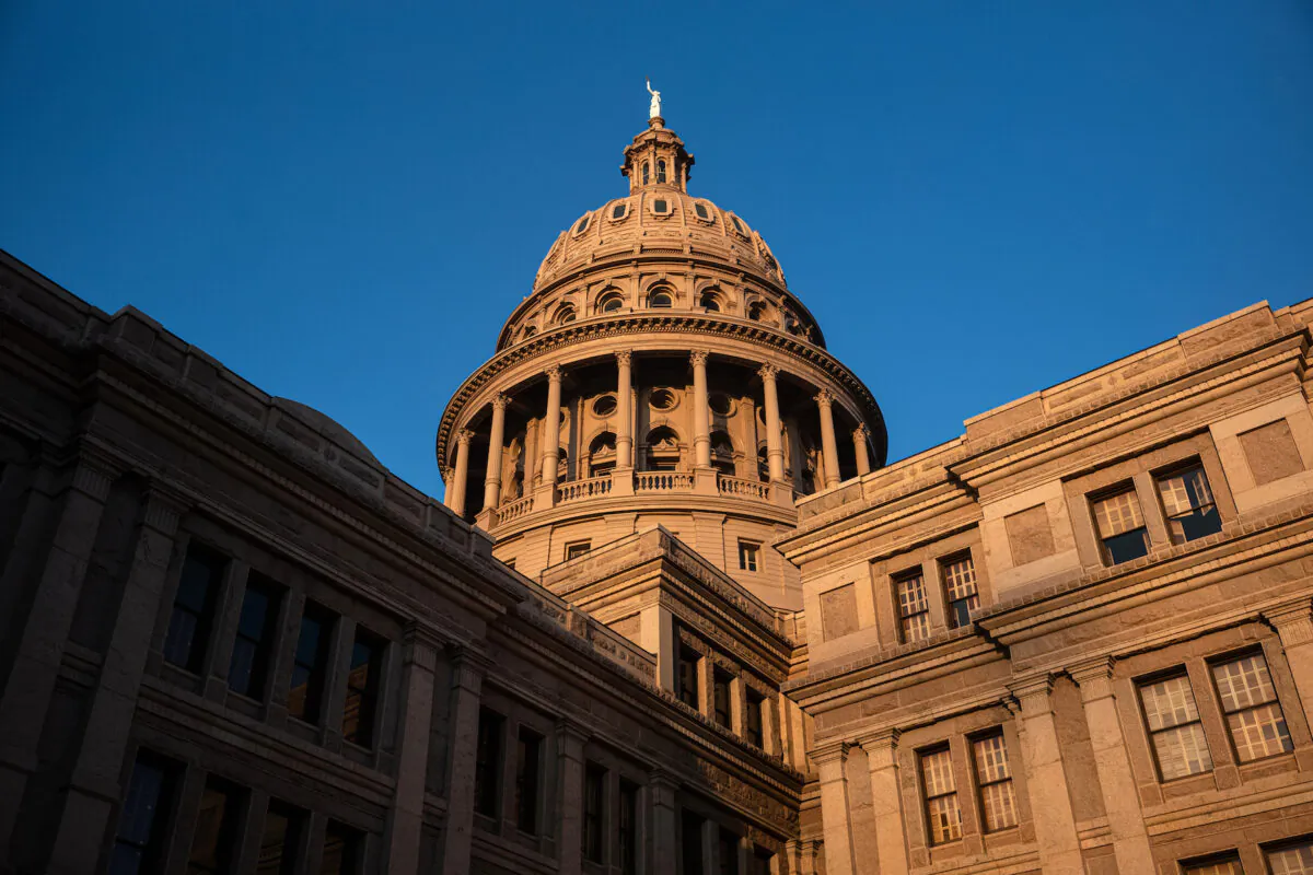 The Texas State Capitol in Austin, Texas, on Sept. 20, 2021. (Tamir Kalifa/Getty Images)