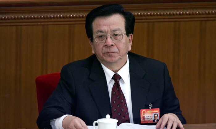 Then Chinese Vice President Zeng Qinghong attends the second plenary session of the annual National People's Congress, or parliament, at the Great Hall of the People on March 9, 2006 in Beijing, China. (Andrew Wong/Getty Images)