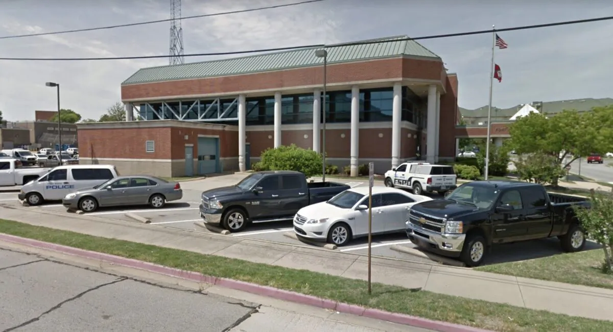 Fort Smith Police Department in Fort Smith, Ark., in May 2018. (Google Maps/Screenshot via NTD)