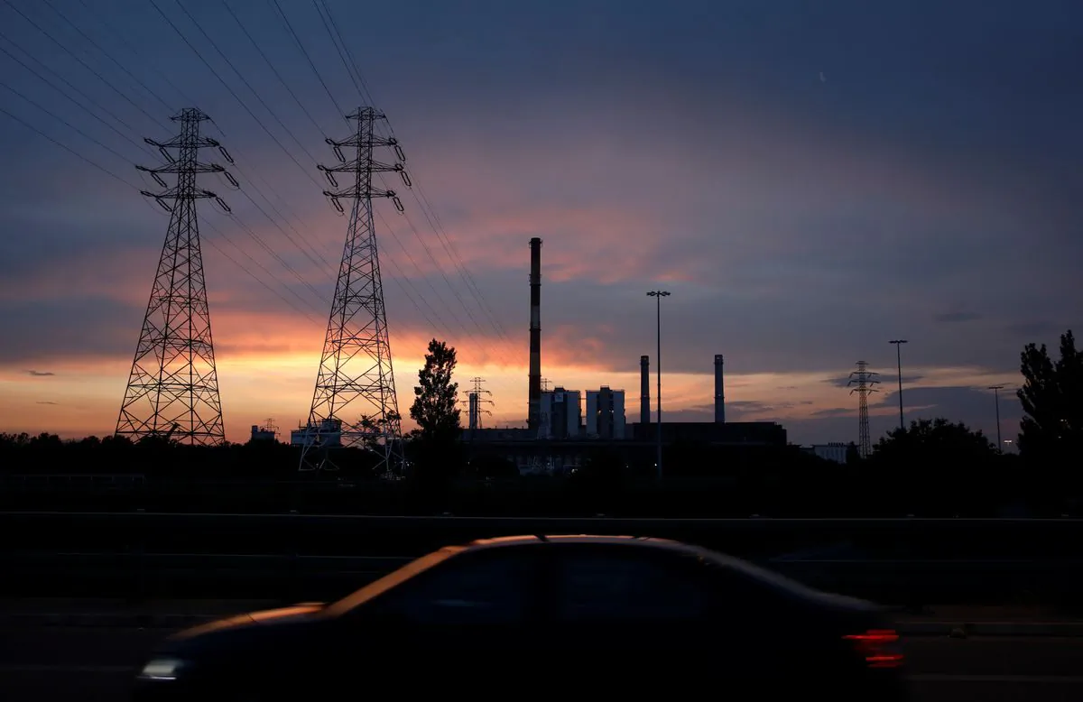 PGNiG Termika Zeran thermal power station in Warsaw, Poland. (Kacper Pempel/Reuters)