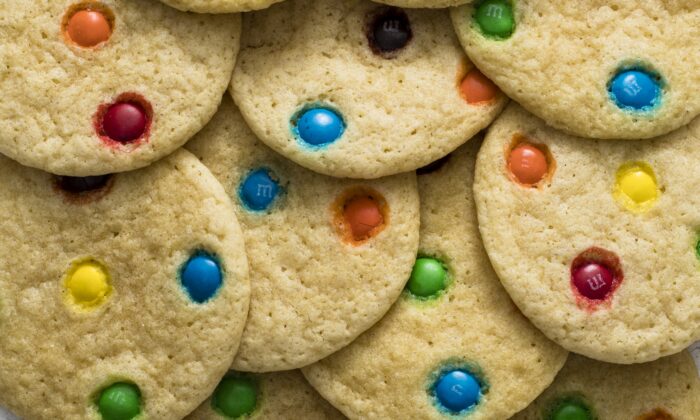 Homemade M&M cookies are easy to make. (Ashley Moore)