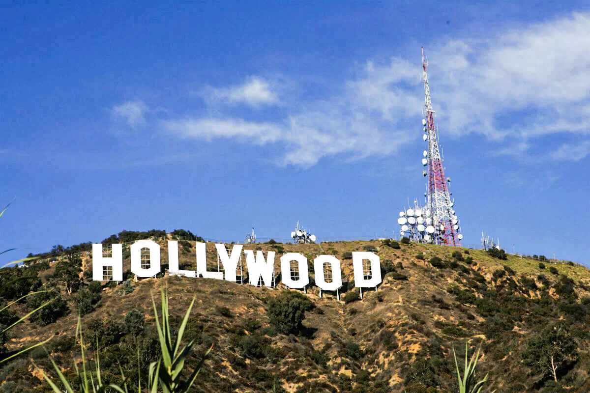 The Hollywood sign in Hollywood, Calif., on Dec. 5, 2005. (David Livingston/Getty Images)
