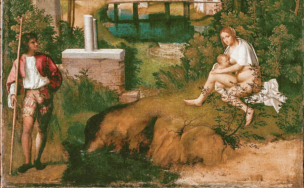 Giorgione, La tempesta, Gallerie dell'Accademia, Venezia