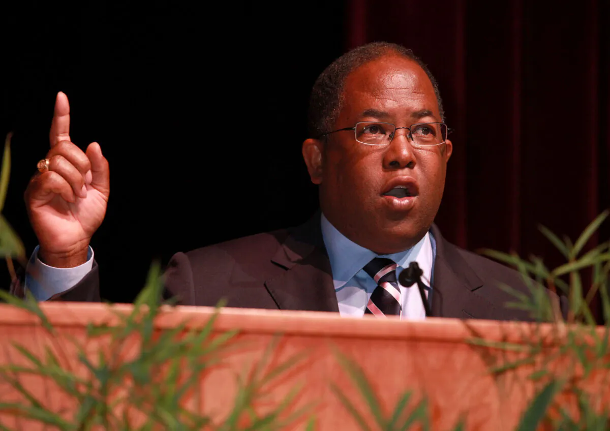 Mark Ridley-Thomas speaks at Environmental Charter School Graduation 2010 on June 24, 2010 in Torrance, Calif., on June 24, 2010. (Paul Redmond/Getty Images)