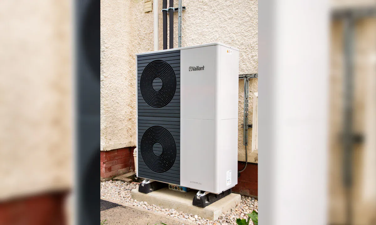 Undated photo of a heat pump. (Octopus Energy/Handout via PA)