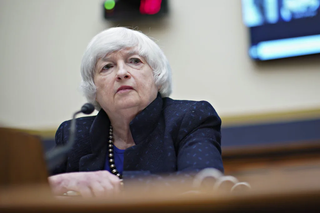U.S. Treasury secretary Janet Yellen in Washington DC on Sept. 30, 2021. (Al Drago-Pool/Getty Images)