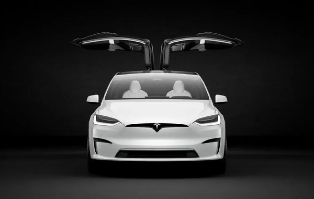 A Tesla Model X vehicle. (Courtesy of Tesla via Benzinga)