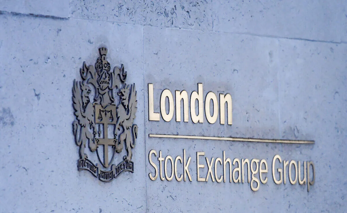 The London Stock Exchange Group offices are seen in the City of London, on Dec. 29, 2017. (Toby Melville/Reuters)
