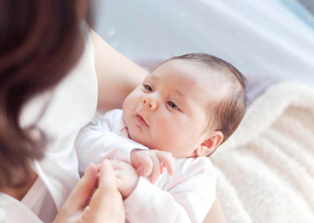 A new study links low doses of antibiotics around birth to significant changes in the infant microbiome and gene expression responsible for neurodevelopment. (karnavalfoto/Shutterstock)