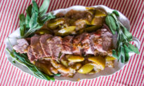 Braised Pork Tenderloin With Apples and Sage