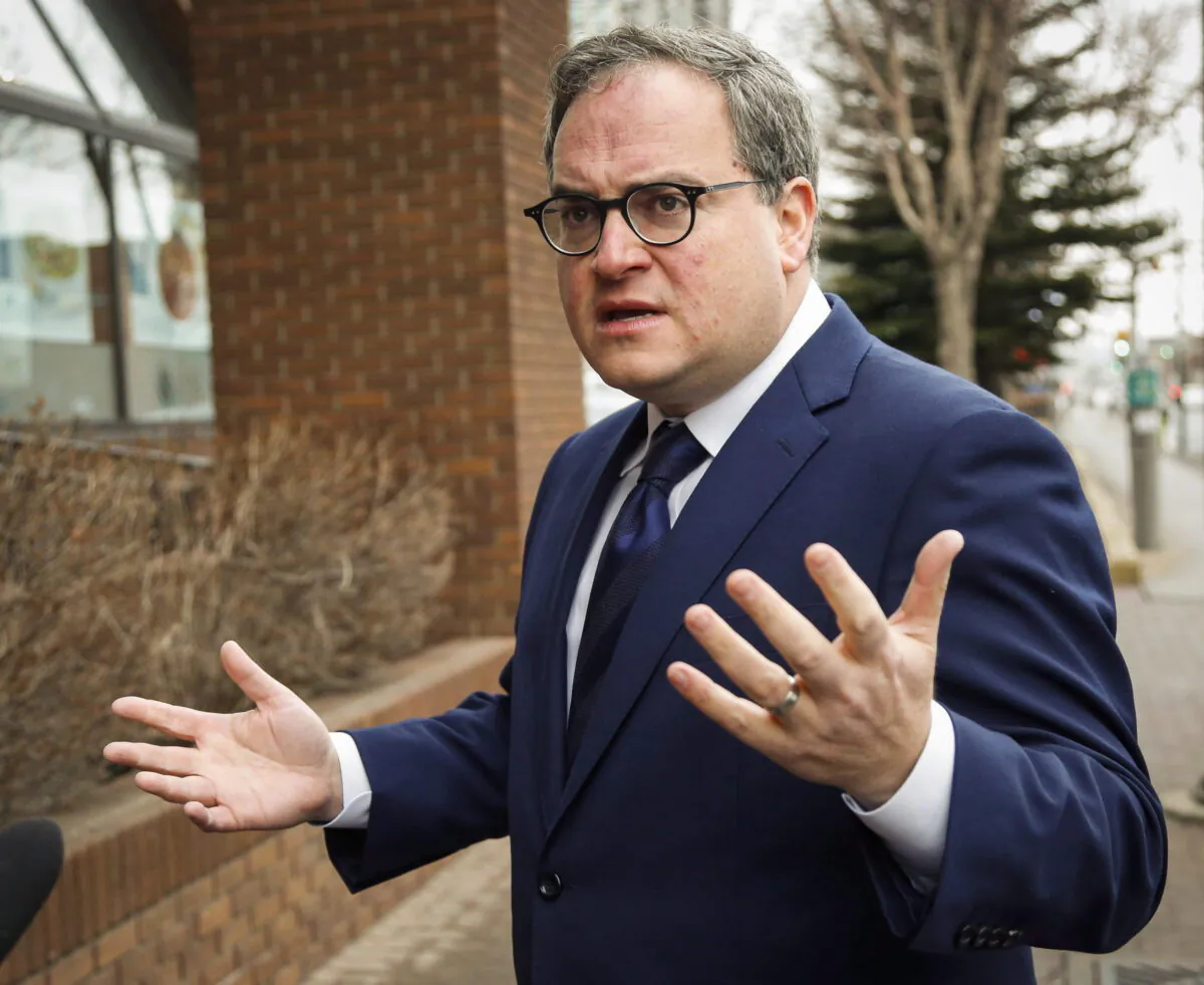 Rebel News publisher Ezra Levant in Calgary on March 2, 2016. (Jeff McIntosh/The Canadian Press)