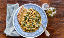 Cacciucco di Ceci (Tuscan Chickpea and Chard Soup)