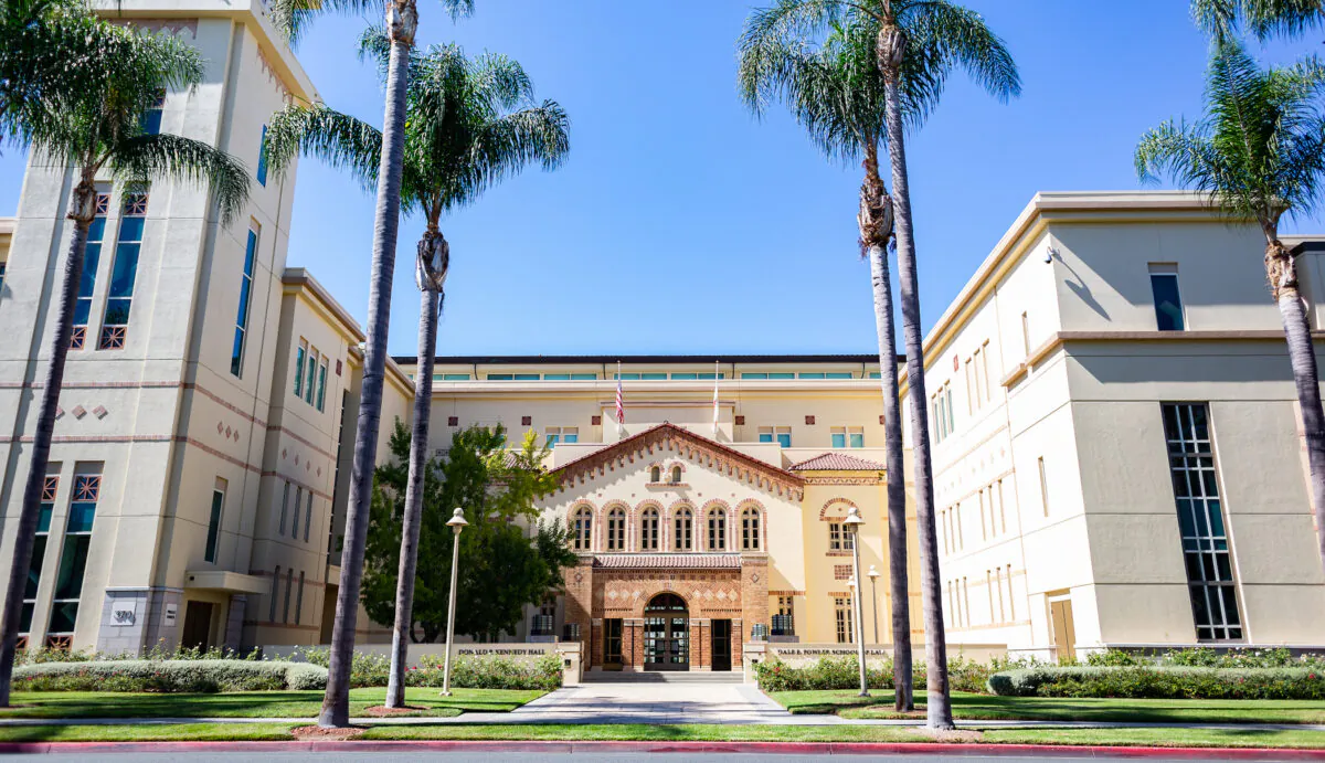 Chapman University in Orange, Calif., on Oct. 14, 2020. (John Fredricks/The Epoch Times)