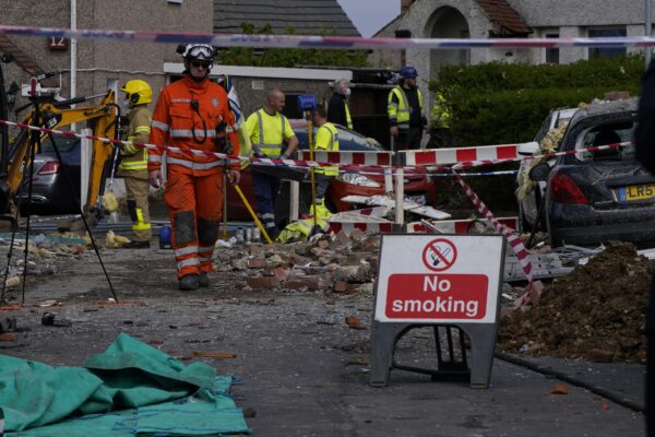 Heysham blast - Lancashire