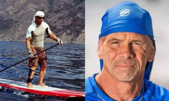 Man Sets World Records Performing Superhuman Feats to Combat Child Abuse