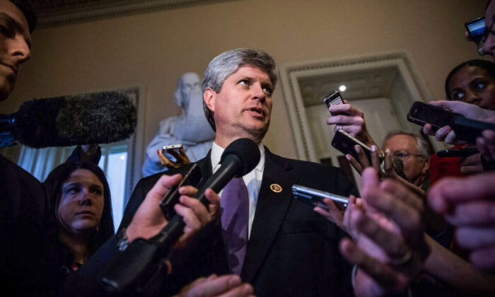 Rep. Jeff Fortenberry (R-Neb.) walks through the Capitol Building in Washington, on Oct. 15, 2013. (Andrew Burton/Getty Images)