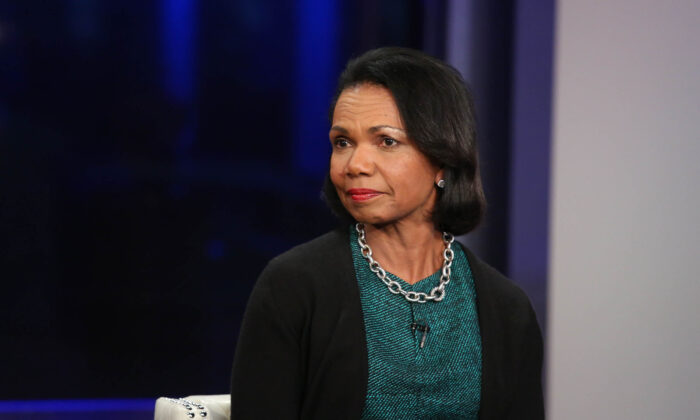 Condoleezza Rice visits "FOX And Friends" at FOX Studios in New York City.  on Nov. 5, 2014. (Rob Kim/Getty Images)