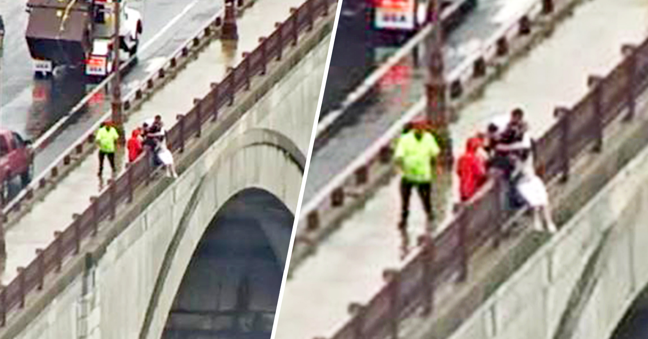 Good Samaritans Rescue Distressed Woman Preparing to Jump From Bridge in Massachusetts - Vimarsana News
