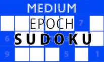 Sunday, May 28, 2023: Epoch Sudoku Medium