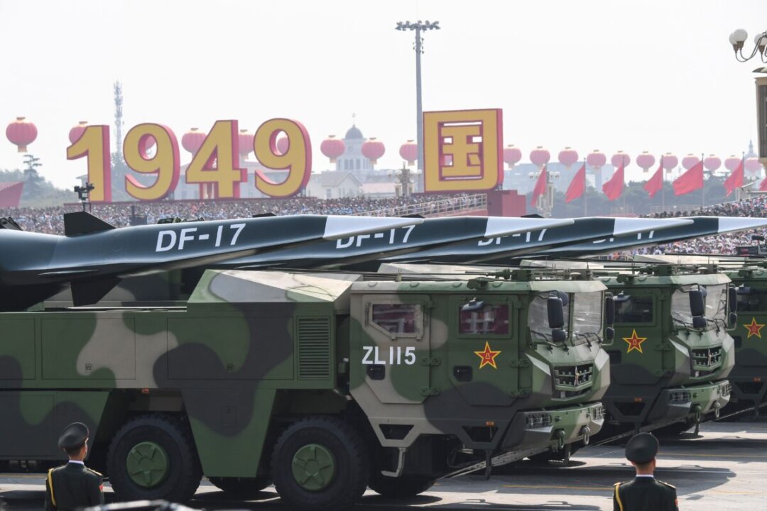 New Hypersonic Missile Versus China