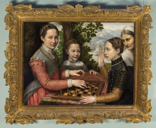 Sofonisba Anguissola, The Chess Game, 1555, Poznan, The Raczynski Foundation at the National Museum