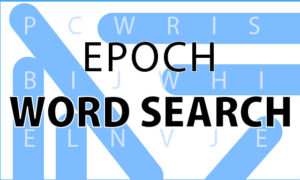 Types of Poetry: Epoch Word Search