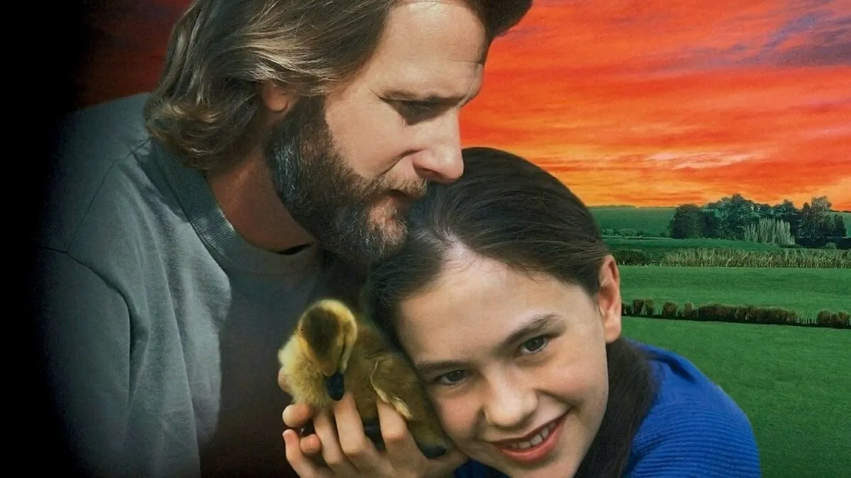 Jeff Daniels and Anna Paquin in "Fly Away Home." (Columbia Pictures)