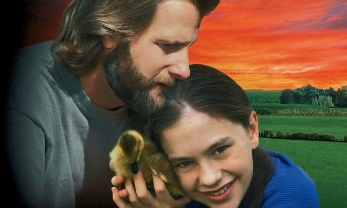 Jeff Daniels and Anna Paquin in "Fly Away Home." (Columbia Pictures)